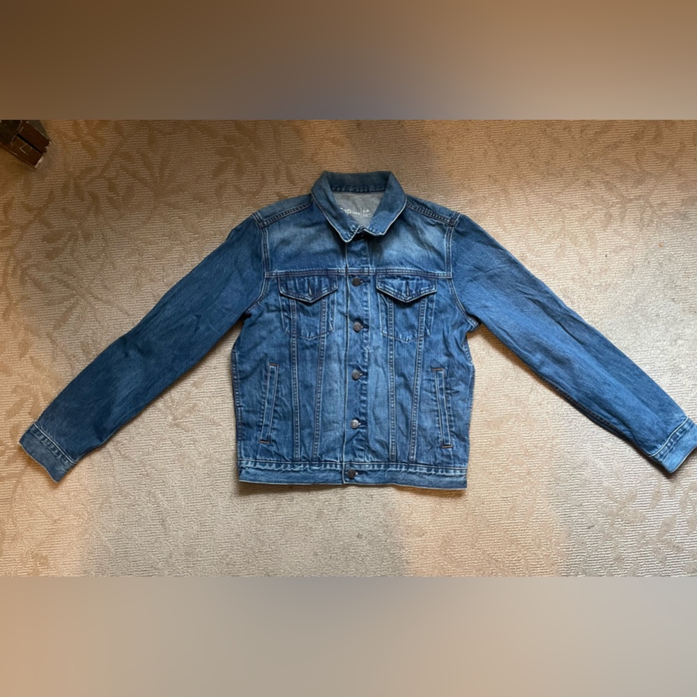 Gap Men’s Denim Jacket Medium Wash (Size Small)